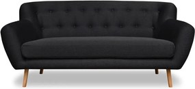 London grafitszürke kanapé, 162 cm - Cosmopolitan design