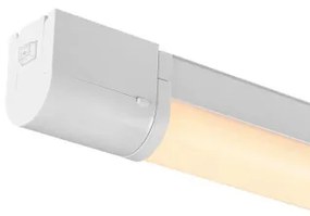 Nordlux - LED fürdőszobai tükörvilágítás dugaljzattal LED/15W/230V IP44 68,4 cm fehér