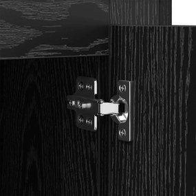 Széf Fekete tölgy 70 x 35,5 x 67,5 cm Faanyag