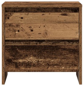 Éjjeli asztal 2 db Régi fa 45x34x44,5 cm Készített fa