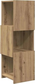 vidaXL Sarokszekrény Artisan tölgy 30,5x30x95cm Faanyag