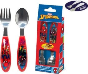 Pókember Moving Target fém ergo evőeszköz készlet - 2 darabos