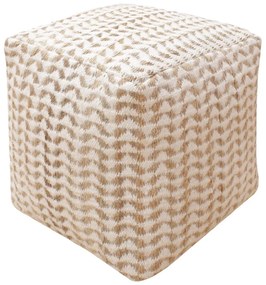 Fehér-bézs puff Vapi – House Nordic