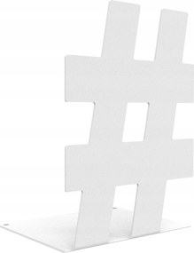 Könyvtámasz Hash Kockás fehér