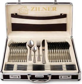 Rozsdamentes acél evőeszköz készlet 72 részes – elegáns, 12 személyes