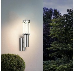 Eglo 94128 - LED kültéri lámpa érzékelővel Trono STICK 1xGU10/3W + 1xLED/3,7W