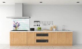 Konyhai falburkoló panel Lavender fa pksh-159336288