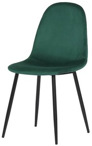 Zöld Bársony Étkezőszék. CT-971 GRN4