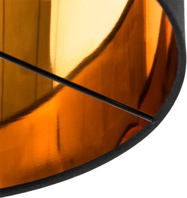 Okos állólámpa fekete arany kerek WiFi A60-nal - VT