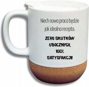 Fehér Bögre Parafa Vicces Ajándék Új Munka