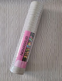 Fali tapéta csíkos, csíkos, dombornyomott 6624-40