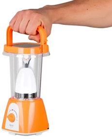 LED Újratölthető napelemes lámpa power bank funkcióval LED/230V 710 fényes 1600 mAh