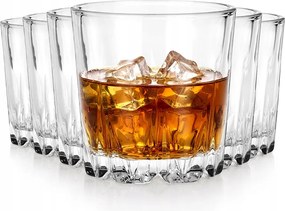 Whiskys Pohár Ital Víz Szett Vastag Alj 280ML 6DB