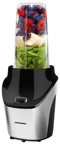 Heinner HSB-T1000SS - Nutri smoothie turmixgép 1000W/230V matt króm/fekete