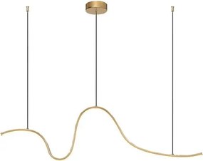 RÁBALUX 72404 COBRIA Modern Led Függesztett Lámpa Arany IP20