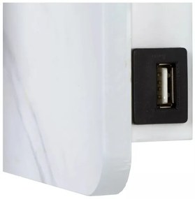 Lucide 77282/03/31 - LED Fali spotlámpa OREGON LED/4W/230V USB fehér