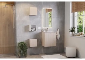 COMAD SKY 3 50CM (E-8099-3-50) - Beépíthető mosdó SKY 51x40 cm fényes fehér