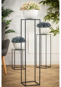 Virágállvány 100x24 cm antracit