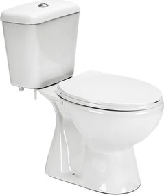 Cleano monoblokkos WC alsó kifolyással ülőkével