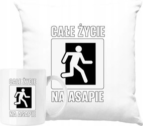 Bögre szett Párna Egy élet az ASAPie-n Ajándék ötlet