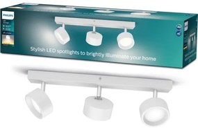 Philips - LED Spotlámpa BRACIA 3xLED/5,5W/230V fehér