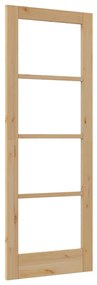 Belső Ajtó Üveggel ORKDAL Barna 73.5 x 198.5 cm