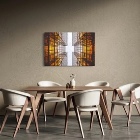 Felhőkarcoló képe (90x60 cm)