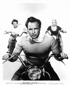 Fotográfia Mary Murphy and Marlon Brando In 'The Wild One', Archive Photos