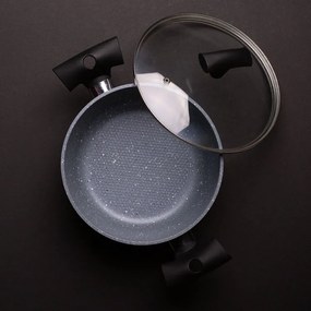 Lunasol - Edény üveg fedéllel 20cm - Basic (601106)