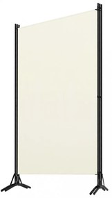 fehér 3 paneles szövetparaván 260x180 cm
