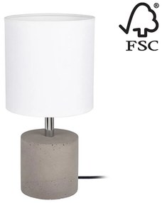 Spot-Light Spot-Light 6091936 - Asztali lámpa STRONG ROUND 1xE27/25W/230V beton SP0612