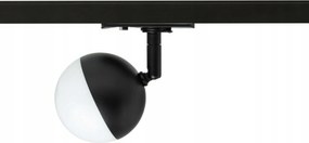 Rendl Lyra Led egyáramkörű sínlámpa, fekete/tejes akril, 5W, 30