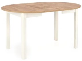 Étkezőasztal CALMIO craft tölgy/fehér