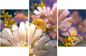 Virágok képe (90x60 cm)