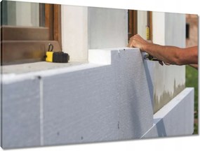 Vászonkép 90x60 Hungarocell hőszigetelés