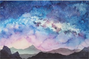 Kép - Milky Way, akvarell (90x60 cm)