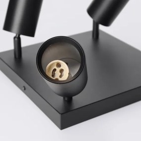 Brilagi - SELE SQUARE spotlámpa 4xGU10/30W/230V fekete
