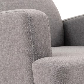 Kana Bergere fotel világosszürke