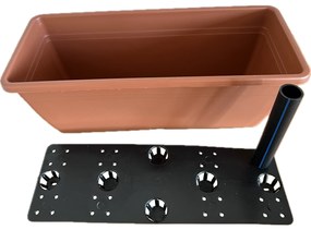 TERRACOTTA MIAMI ÖNTÖZŐS BALKONLÁDA 40 CM
