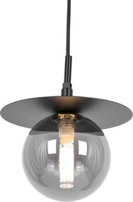 KAJA K-5380 FERMI Fekete Színű Függeszték 1xG9 10W IP20