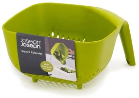 Square Colander nagy zöld tésztaszűrő - Joseph Joseph