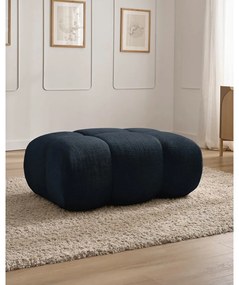 Sötétkék zsenília lábtartó Ivane – Bobochic Paris