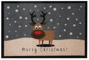 Merry Christmas Reindeer lábtörlő, 40 x 60 cm - Hanse Home