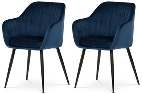 Étkezőszék garnitúra PIKA BLUE4, 2 db