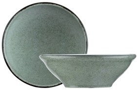 24 darabos Étkészlet, Kutahya Porselen, CXEO24Y2730P03, porcelán, zöld