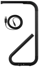 Paulmann 95424- LED/4,5W Dimmelhető érintős asztali lámpa FLEXLINK 5V/USB fekete