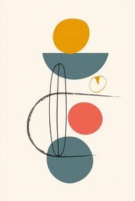 Poszter 68x101cm Egyenletes kompozíciók