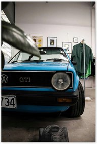 Poszterek 80x120 Volkswagen Golf Egyes 1