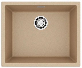 ALVEUS 1150054 - OMNI konyhai mosogató 55x45 cm gránit/bézs