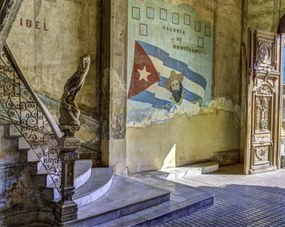 Poszter 76x60,5cm HagyomĂĄnyos lakóépĂŒlet KubĂĄban, Assaf Frank